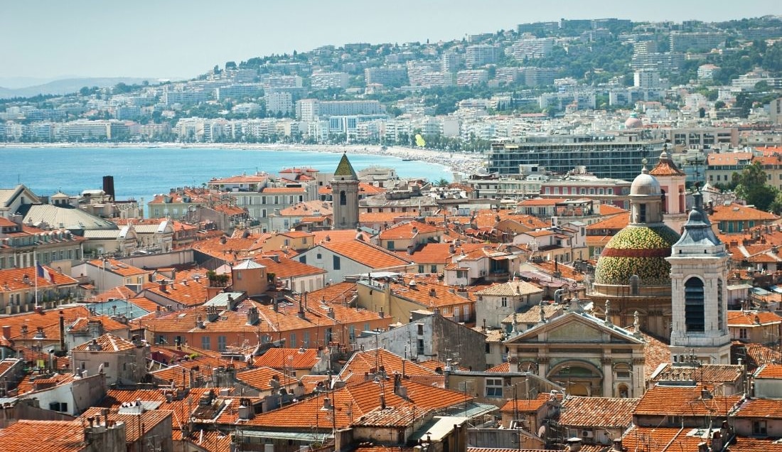 Nice city skyline
