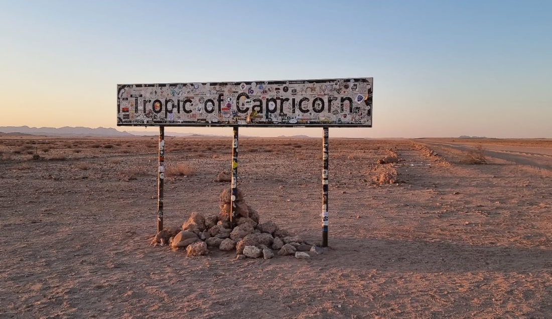 Visit the Tropic of Capricorn