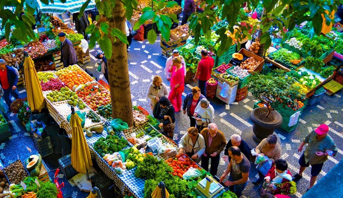 Explore the vibrant markets of Funchal