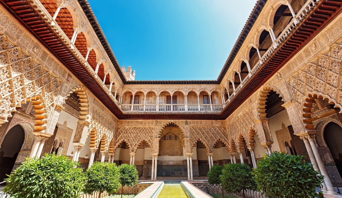 Explore the Royal Alcázar of Seville.