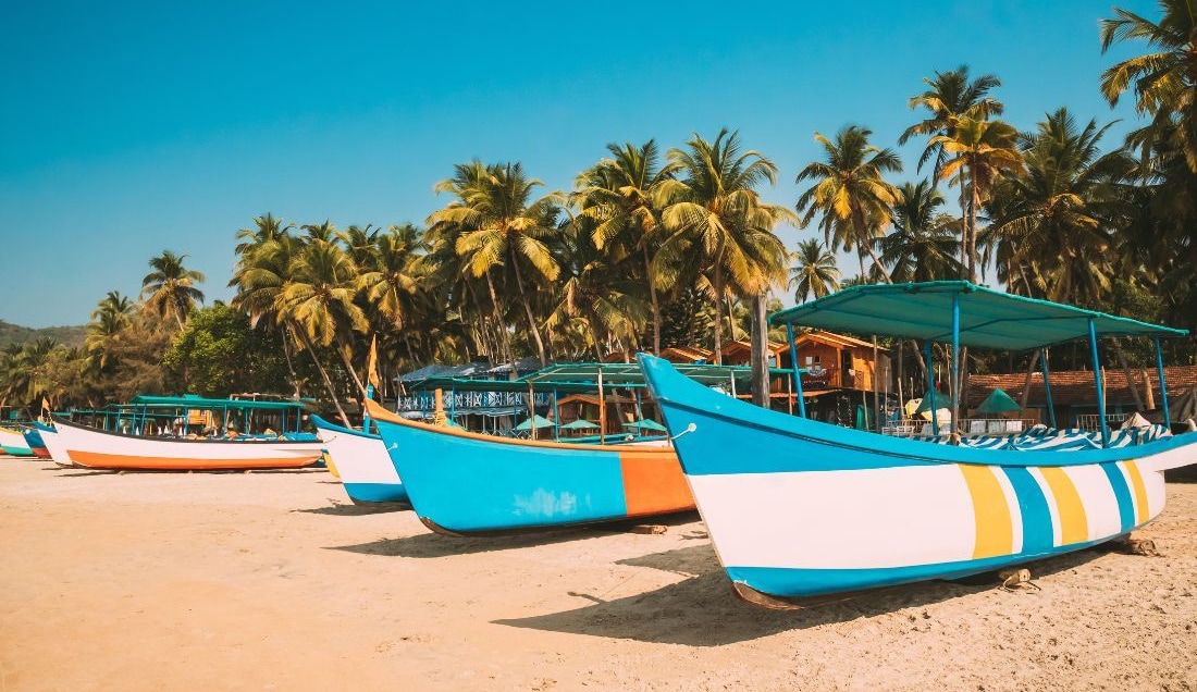 Relax on the beach in Goa