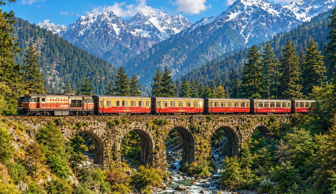 Travel on the historic Shimla Toy Train.