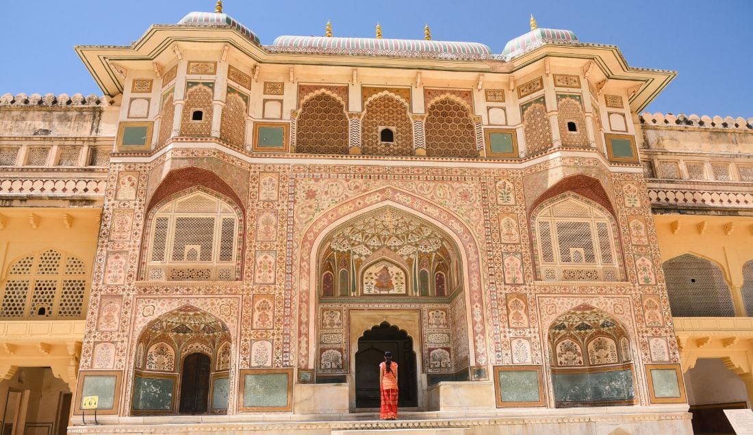 Explore the Amber Fort.