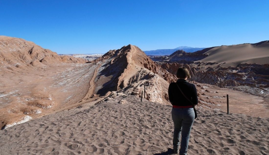 Take in the incredible views of Valle de la Luna. 