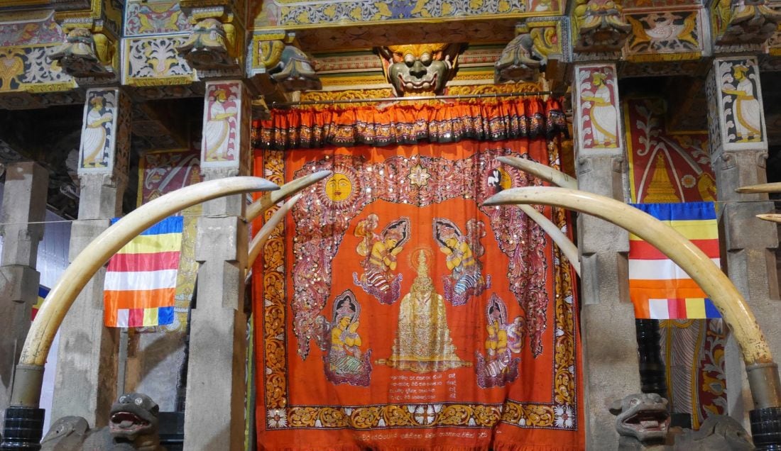 Visit the Temple of the Tooth Shrine, Kandy.